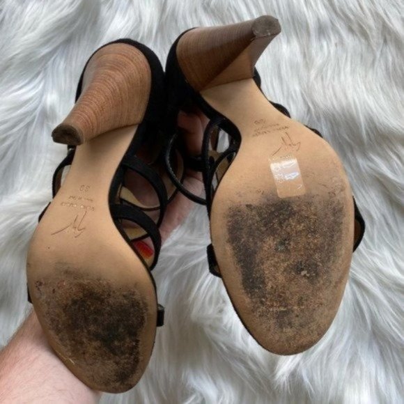 Giuseppe Zanotti Suede Strappy Gladiator Sandals - Picture 7 of 11
